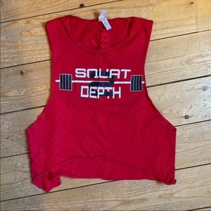 Squat 2 Depth muscle tank